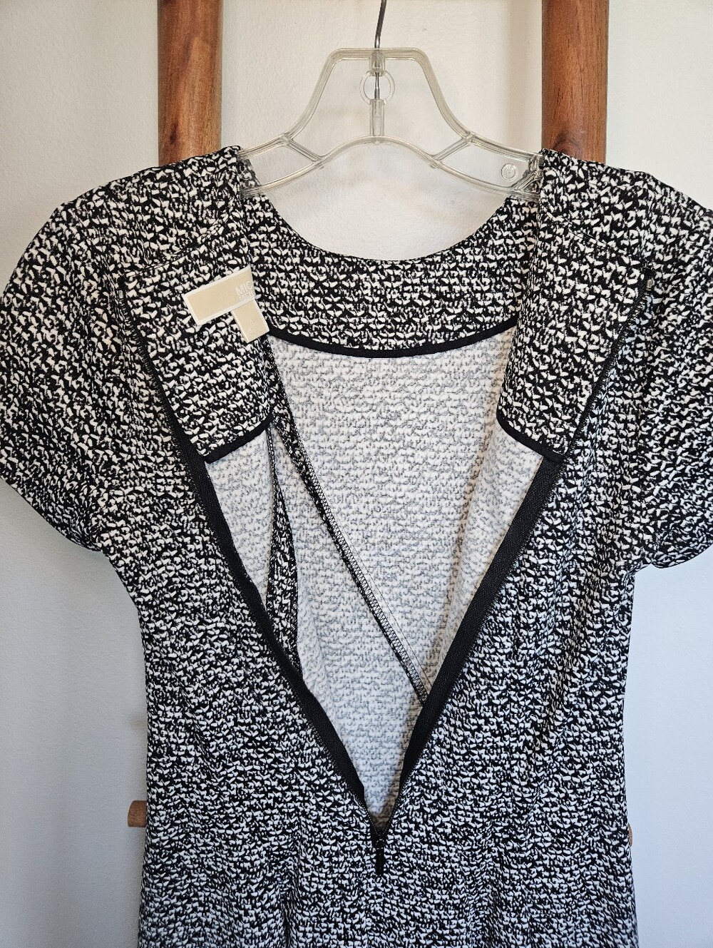 Michael Kors Herringbone Ponte Dress - Picture 11 of 14